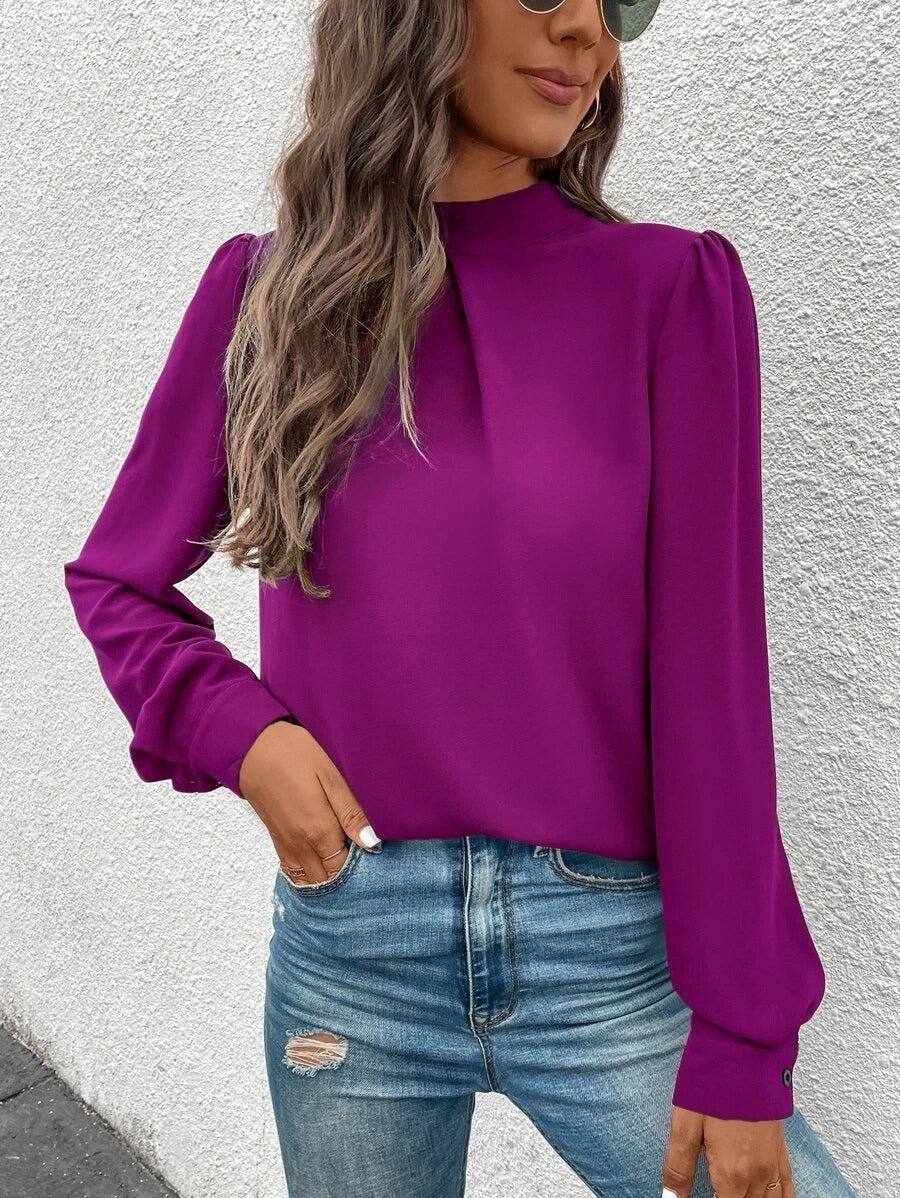 The Cotton Chic Blouse- The Calm Chic Collection