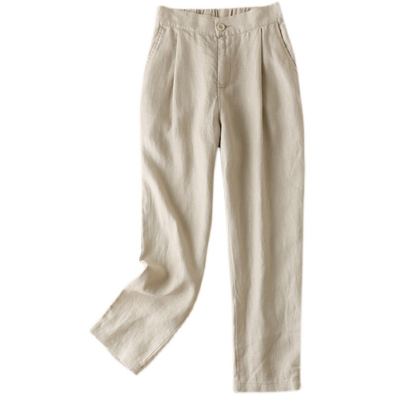 The Autumn Ease Linen Pant