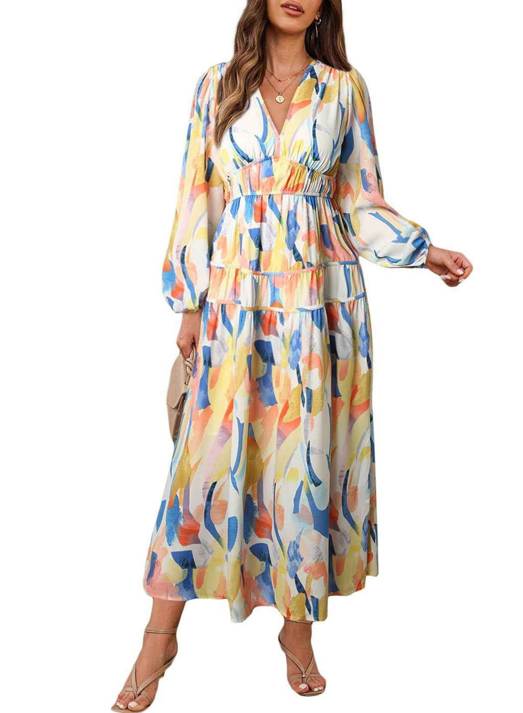 Bohemian Rose Chic Dress