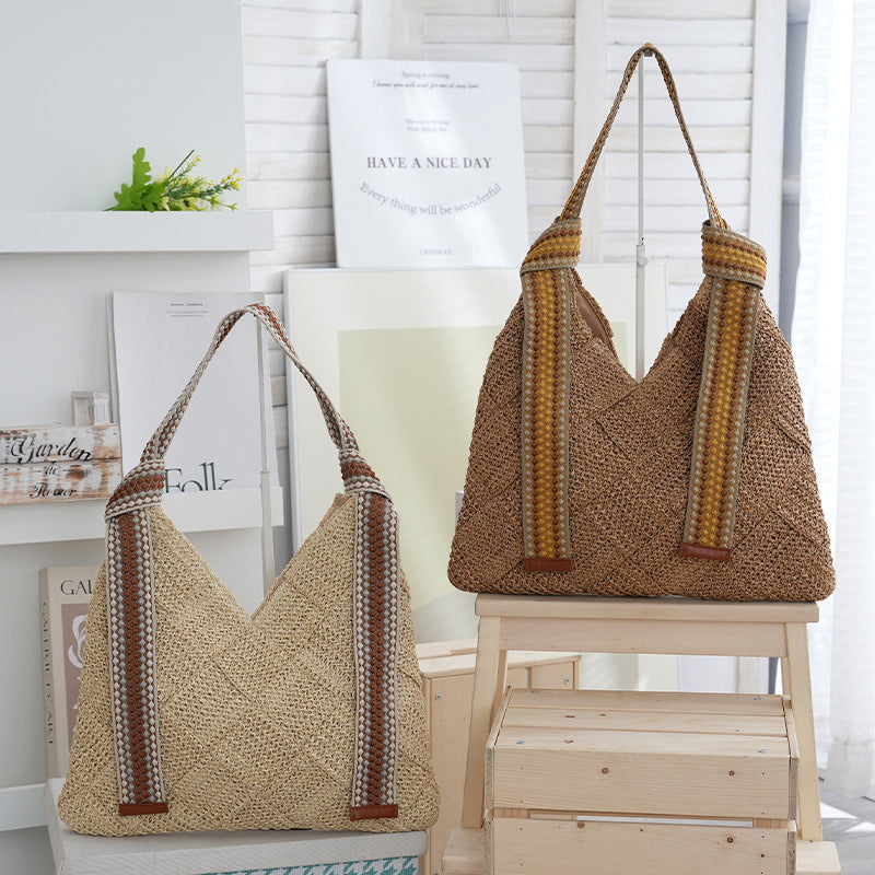 The Adriana Signature Woven Bag