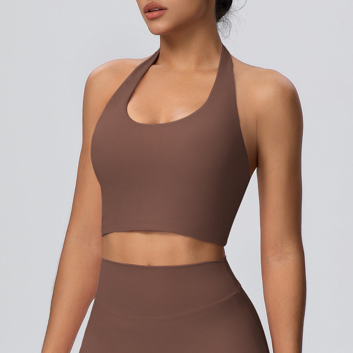 Glow & Unwind Sports Top- The Yoga Chic Collection