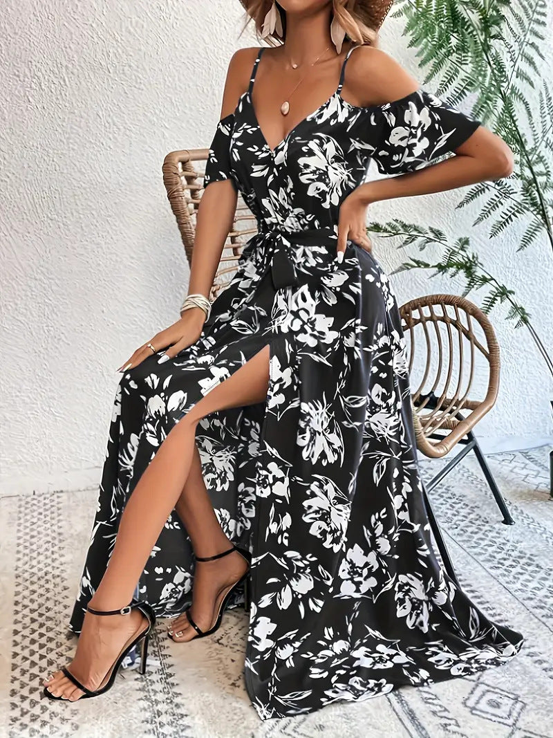 Everly Lace Floral Dress
