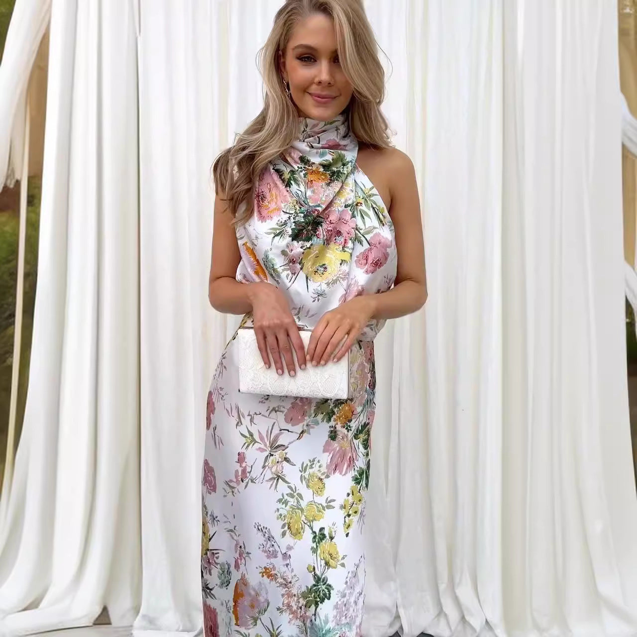 Luna Grace Floral Dress