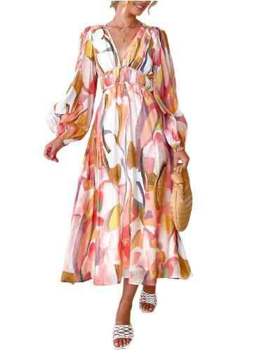 Bohemian Rose Chic Dress