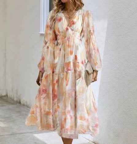 Bohemian Rose Chic Dress