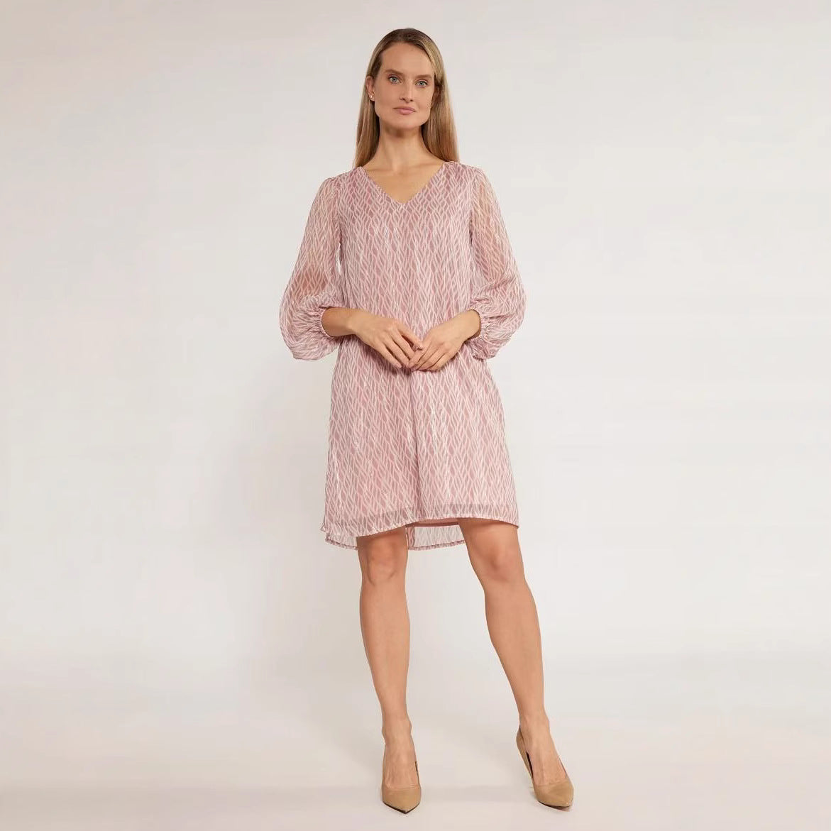Madison Rose Avenue Midi Dress
