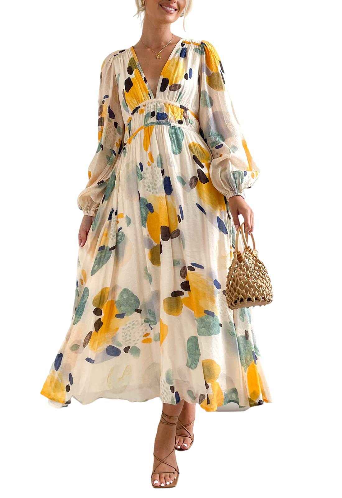 Bohemian Rose Chic Dress
