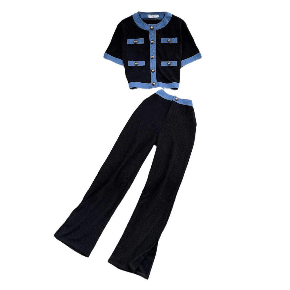 Desire Rose Two-Piece Set – Elegant Suit