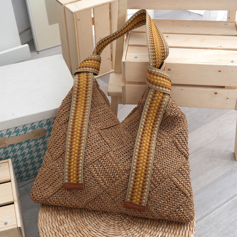 The Adriana Signature Woven Bag