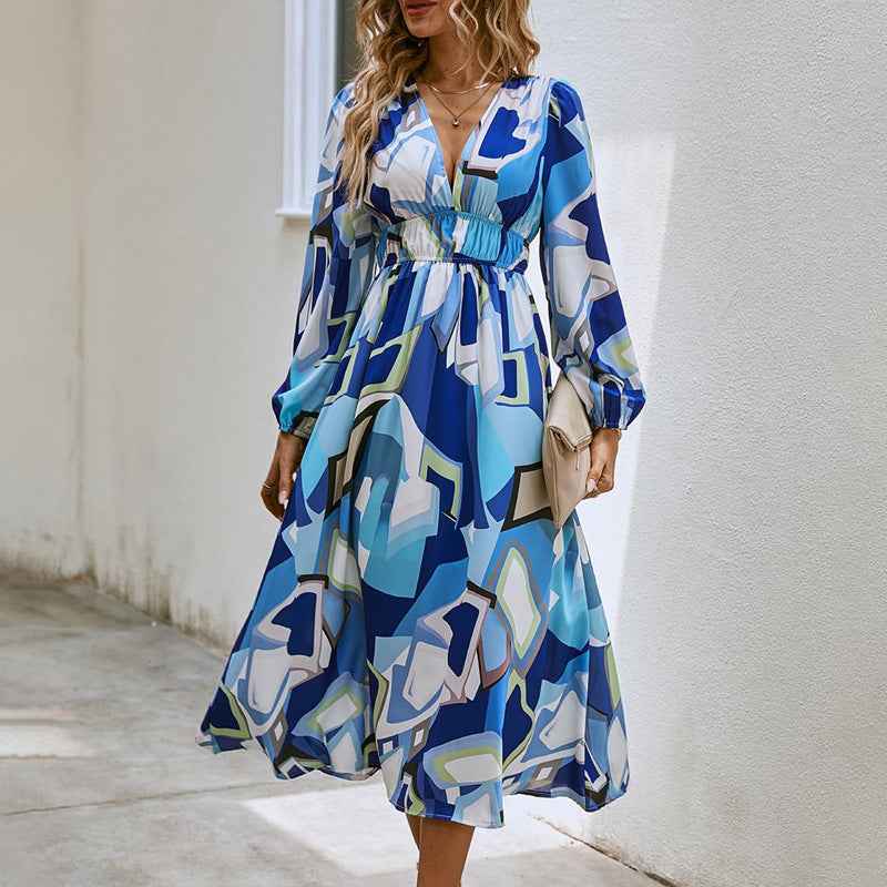 Bohemian Rose Chic Dress