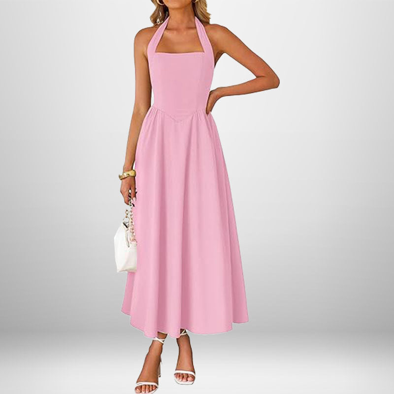 Blush Boulevard Maxi Dress