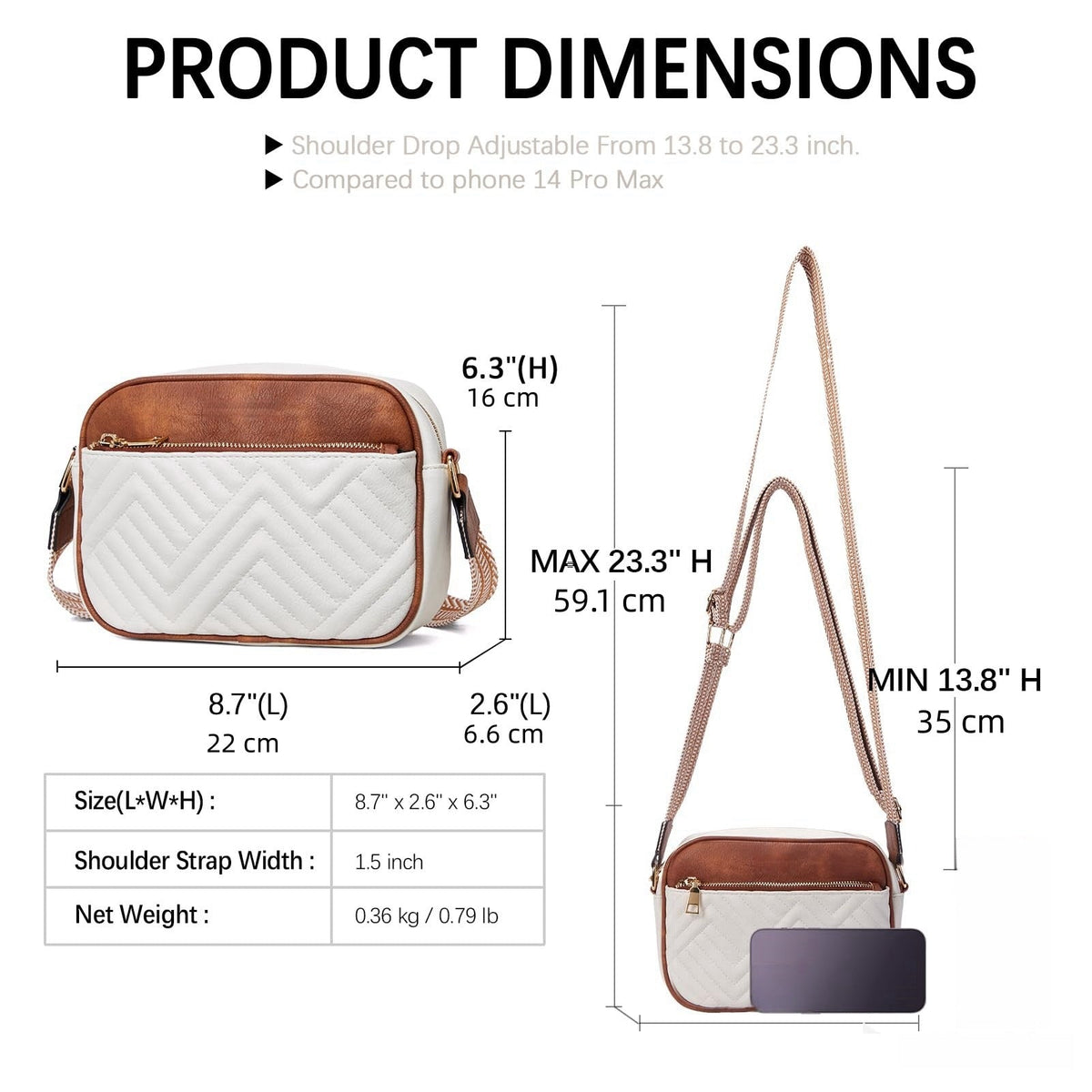 The Lucia Crossbody Bag