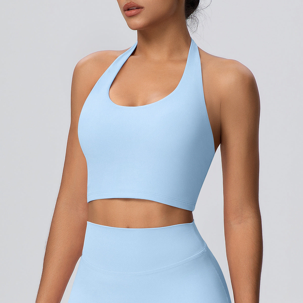 Glow & Unwind Sports Top- The Yoga Chic Collection