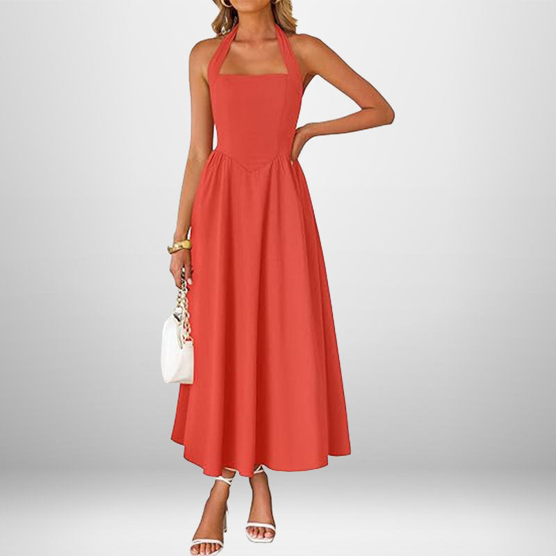 Blush Boulevard Maxi Dress