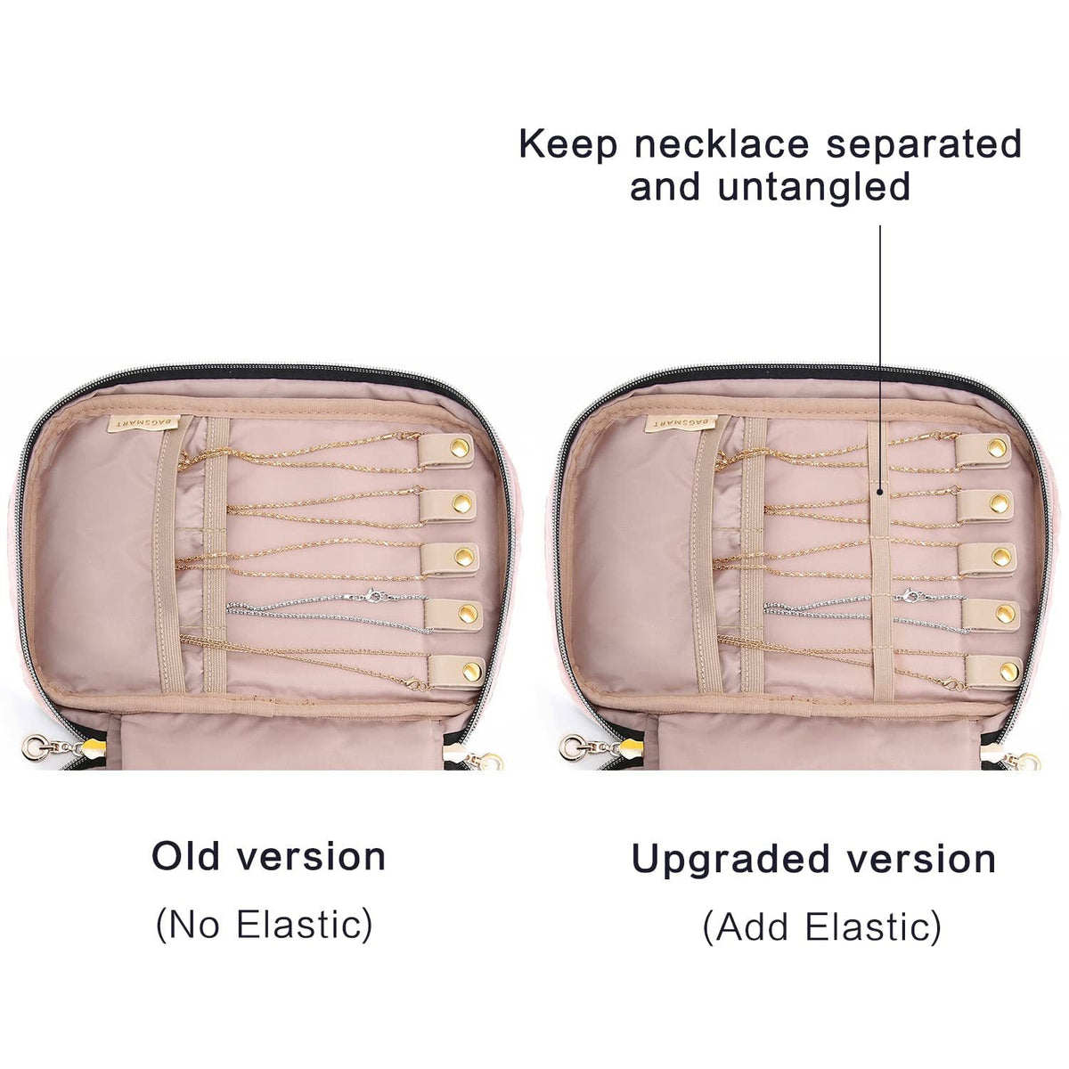Amélie Travel Jewelry Organizer