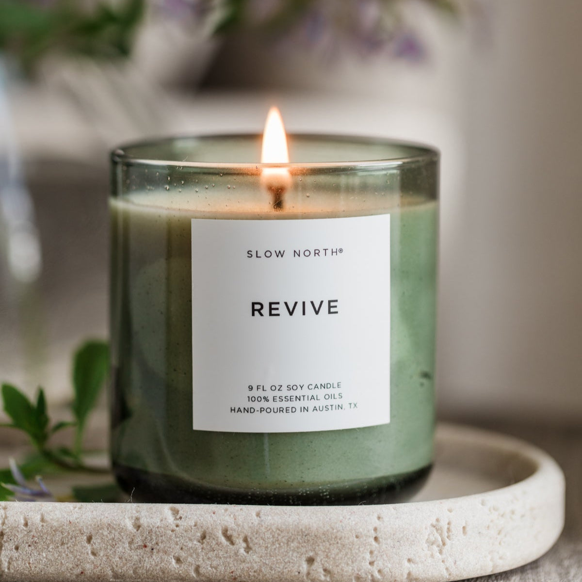 Revive Green - Spa Collection Candle- The Nature Girl Collection