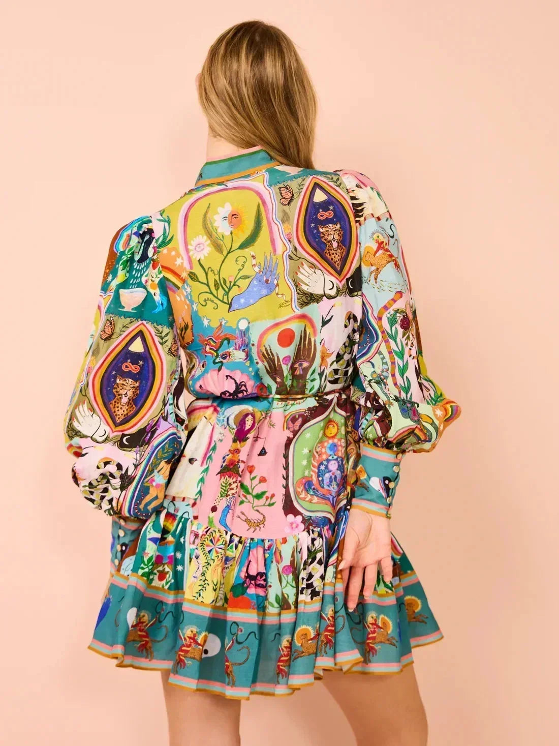 Moonlit Rose Ann Dress