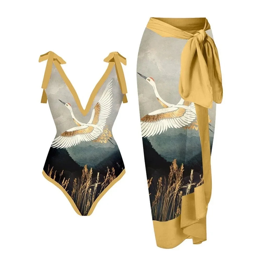 Tulum Brazilian Swimsuit Set- The Summer Glow Collection