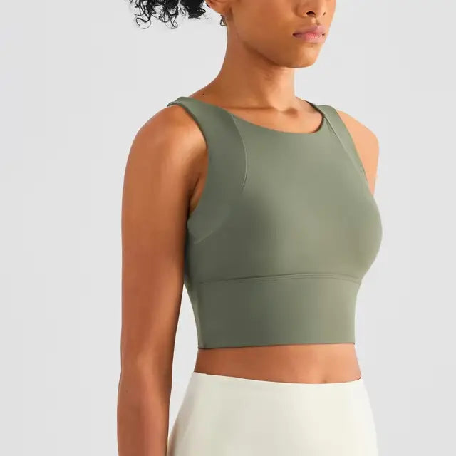 Mila Performance Crop Top— The Soft Strength Collection