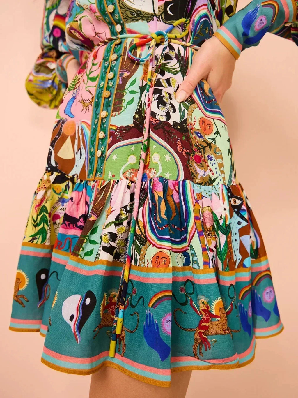 Moonlit Rose Ann Dress