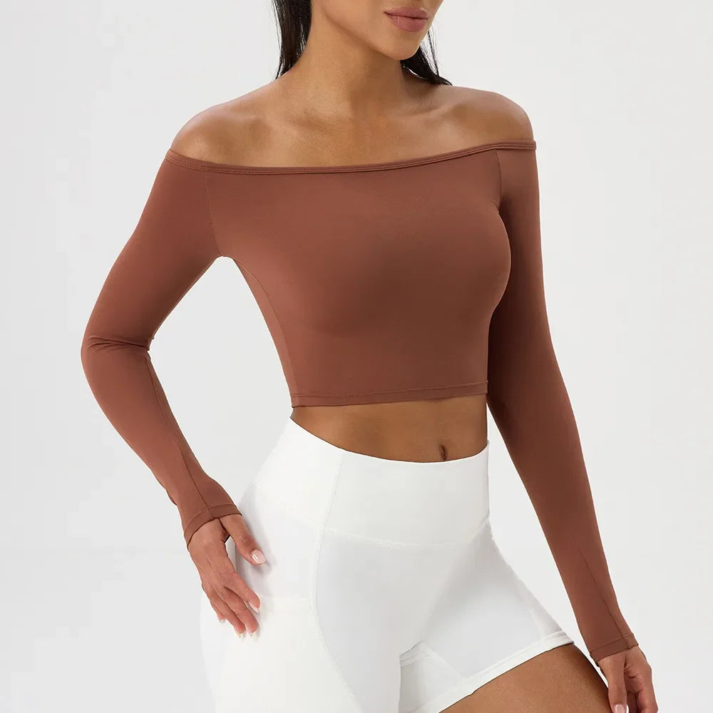 The Relax & Renew Yoga Crop Top