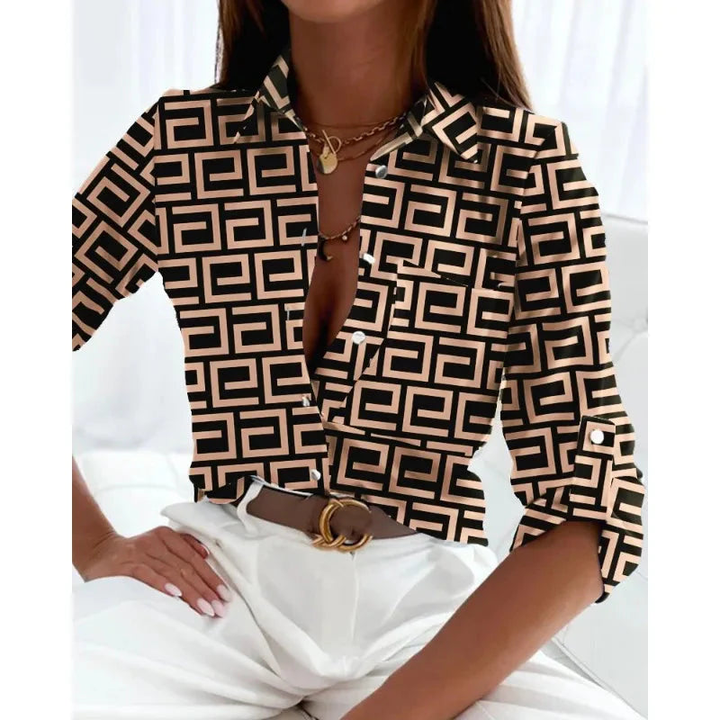 Diamond Premiere Chic Top Blouse