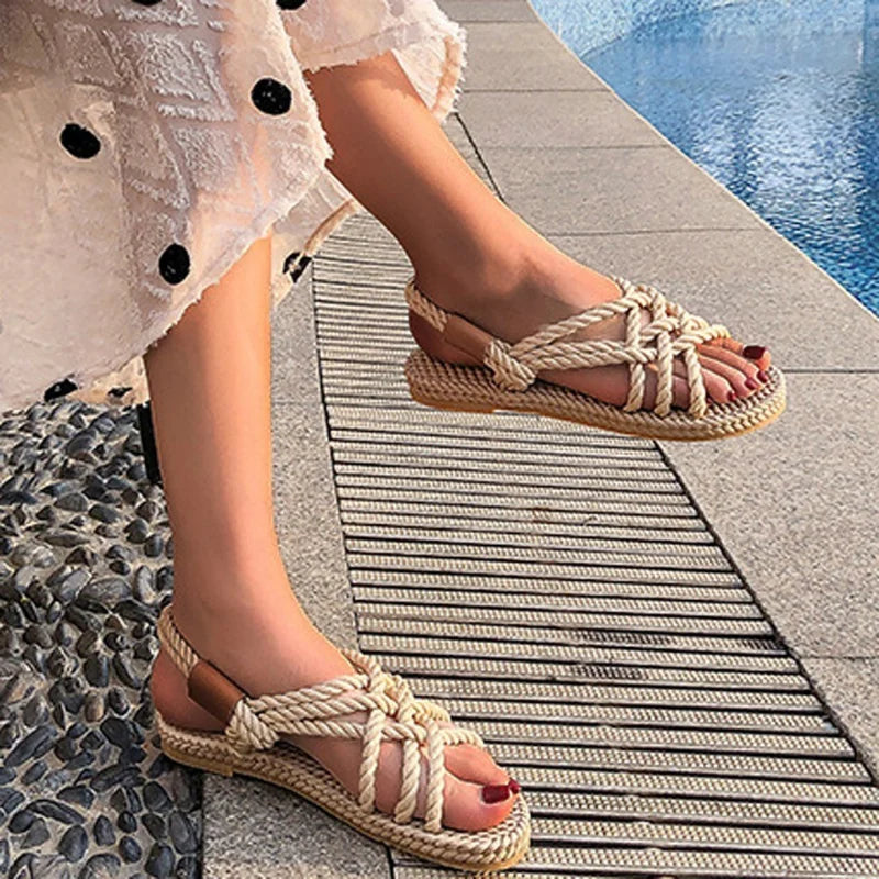 Valencia Sandals — The Sunset Luxe Collection