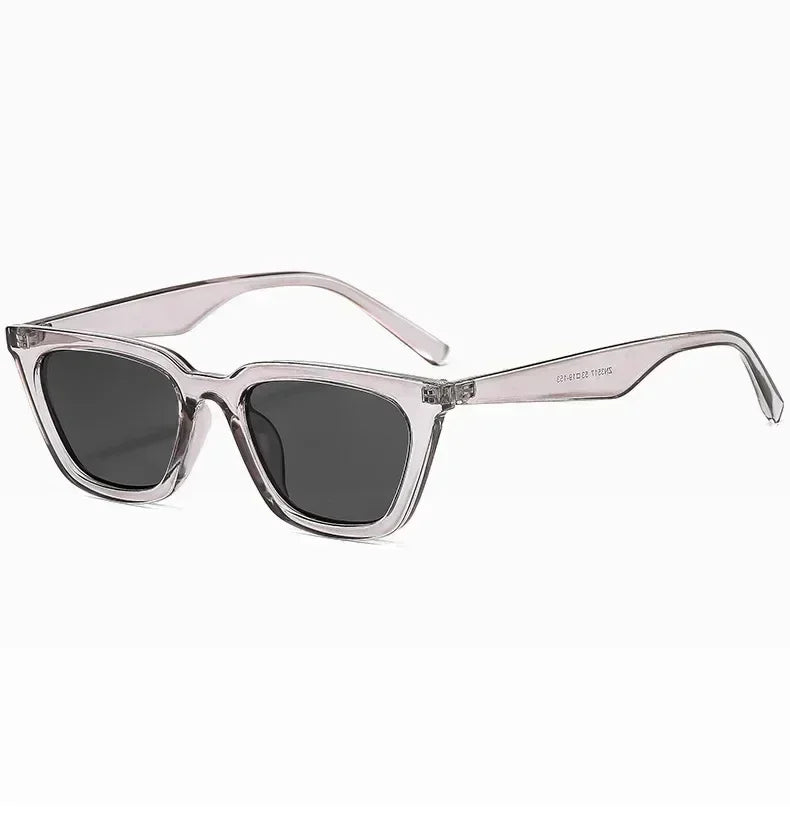 Classic Black Vintage Cat Eye Sunglasses Women Brand Designer Simplicity Elegant Small Frame Sun Glasses Men Trend Eyewear UV400
