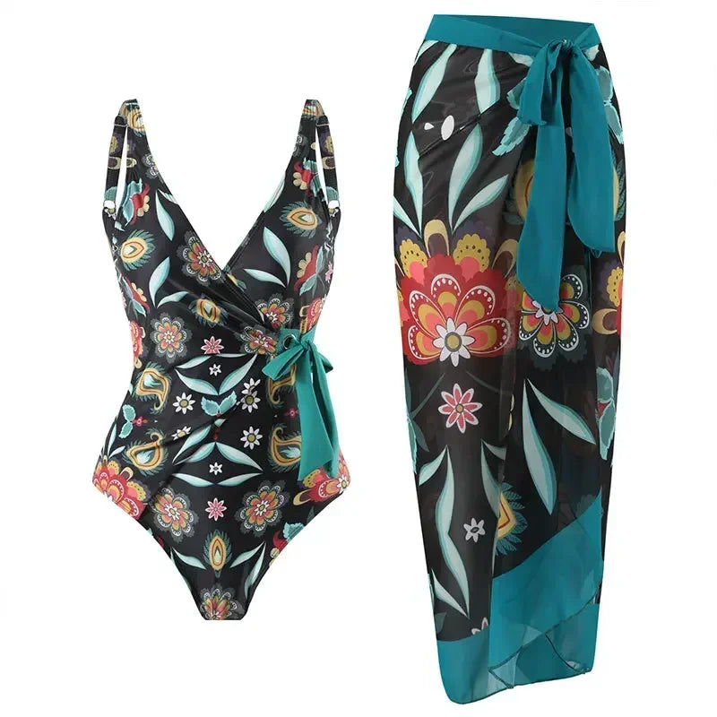 Tulum Brazilian Swimsuit Set- The Summer Glow Collection