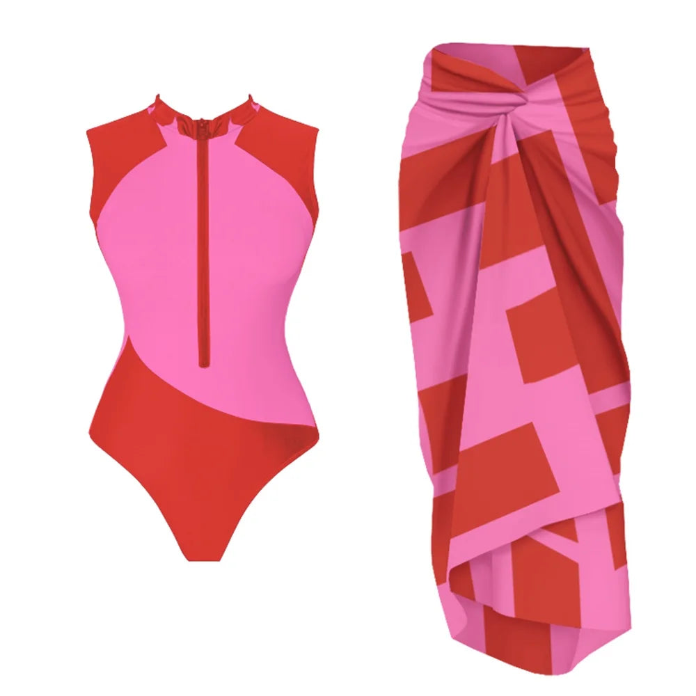 Palm Sunset Set. The Summer Glow Collection