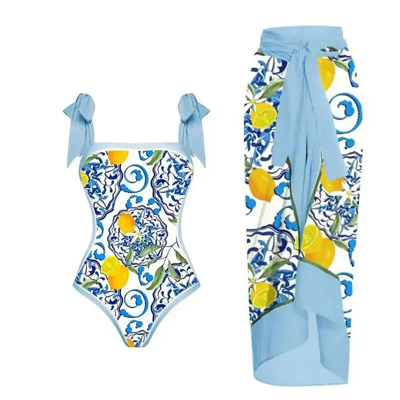 Tulum Brazilian Swimsuit Set- The Summer Glow Collection