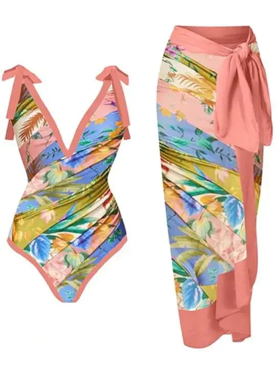 Tulum Brazilian Swimsuit Set- The Summer Glow Collection