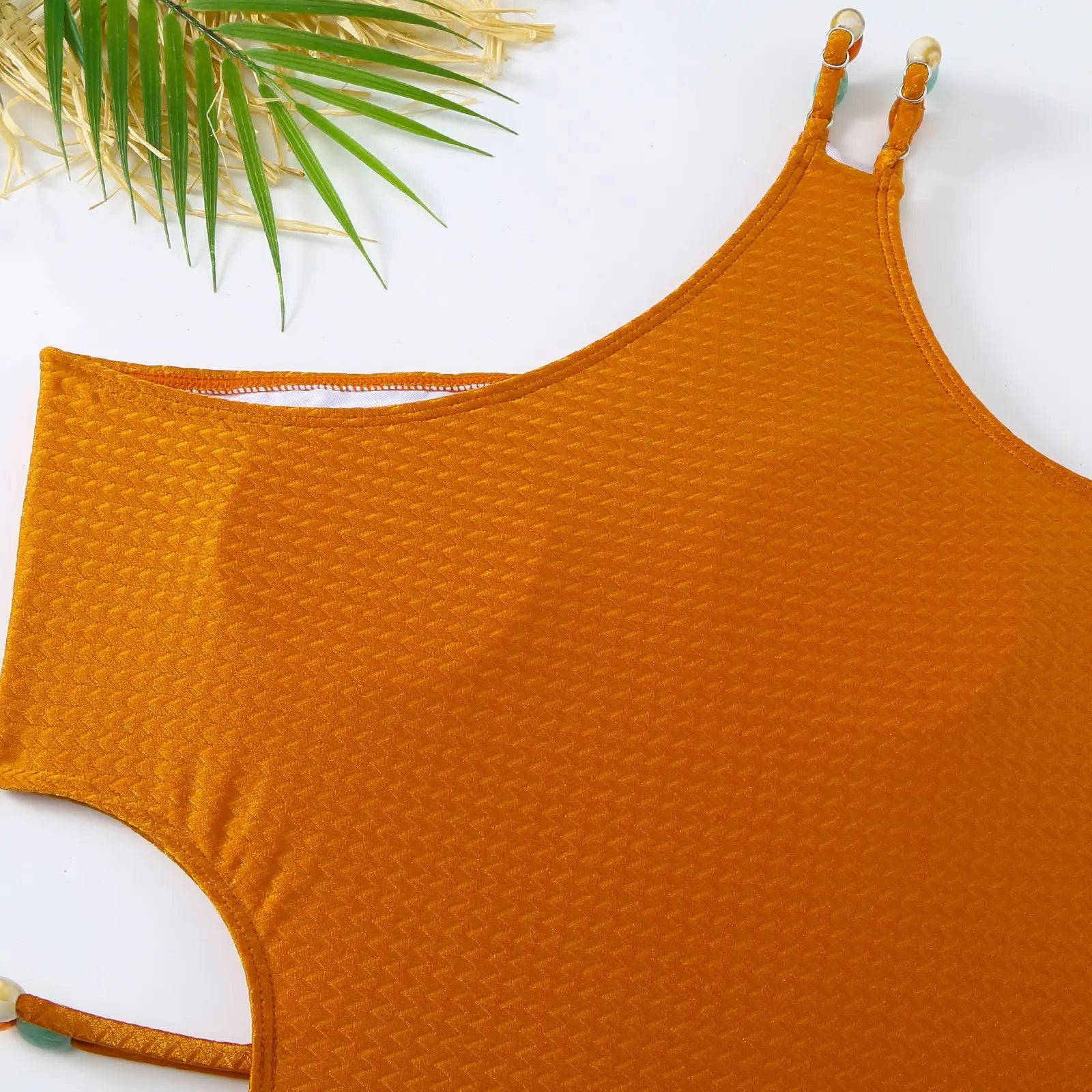 Oceane-Luxury One Shoulder one Piece swimsuit