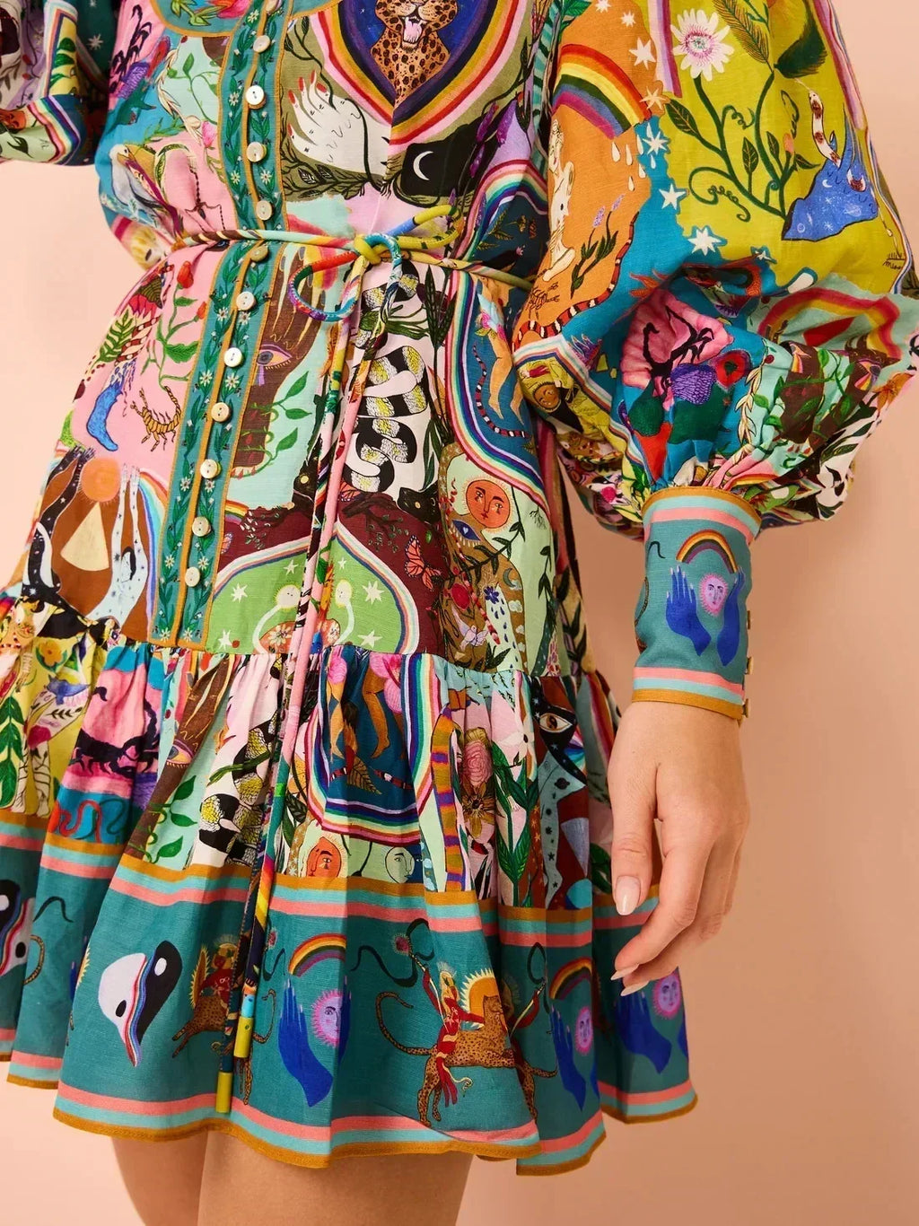Moonlit Rose Ann Dress