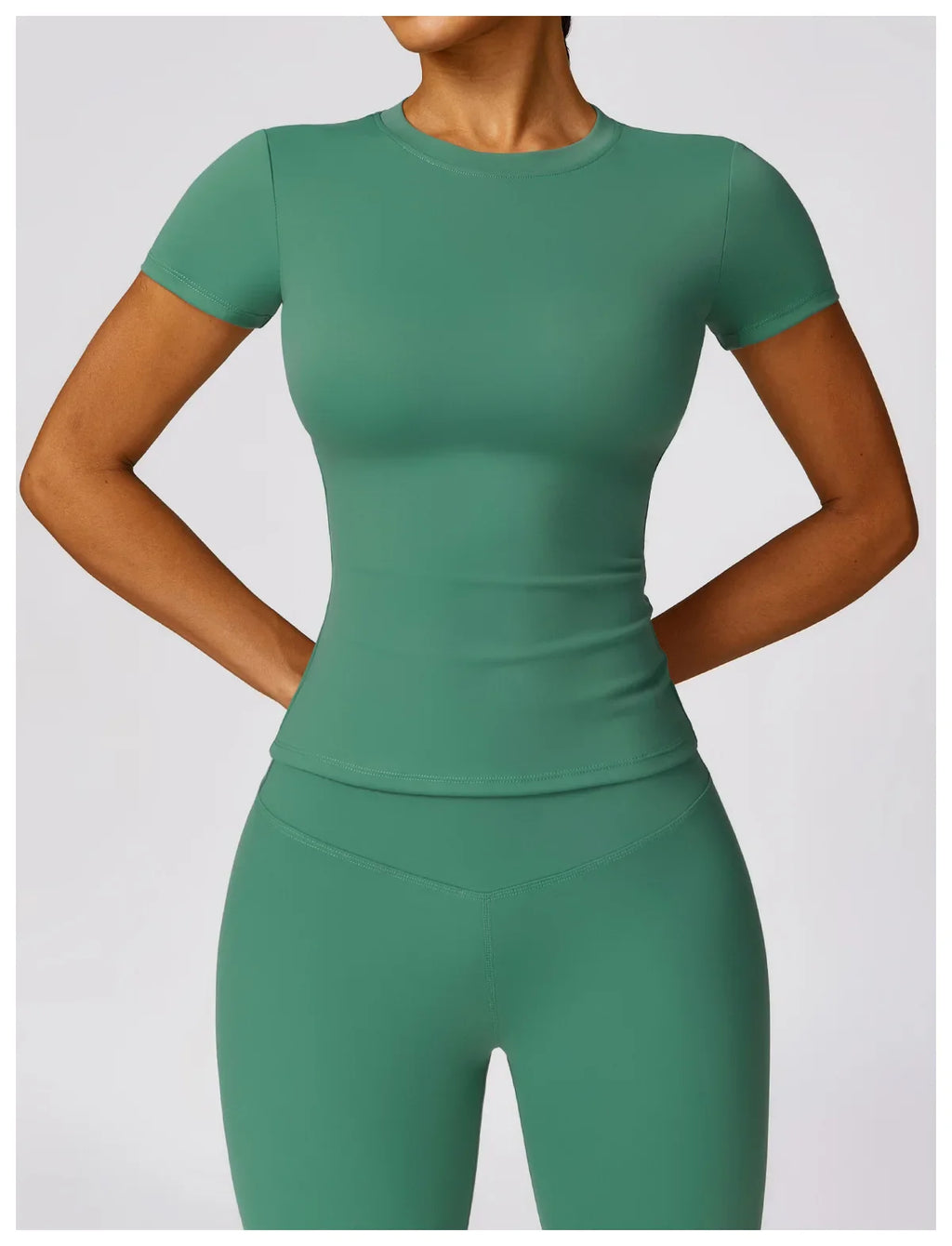 Harmony Chic Sports Top- The Yoga Chic Collection