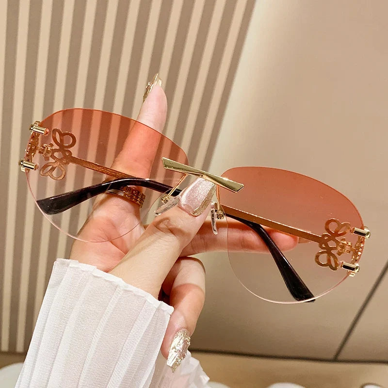 The Mykonos Frameless Sunglasses