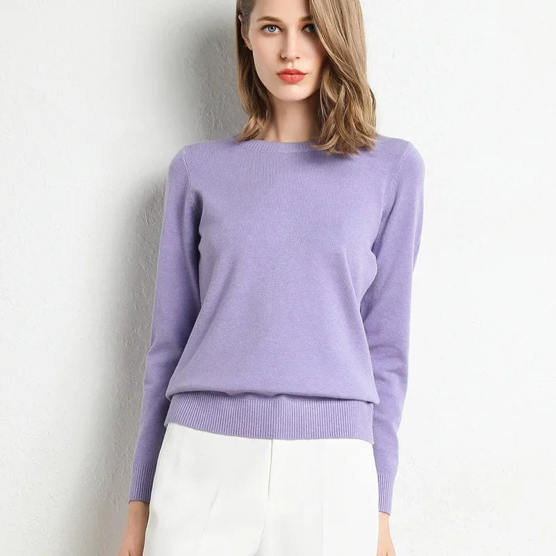 Mariana Slim O-Neck Sweater