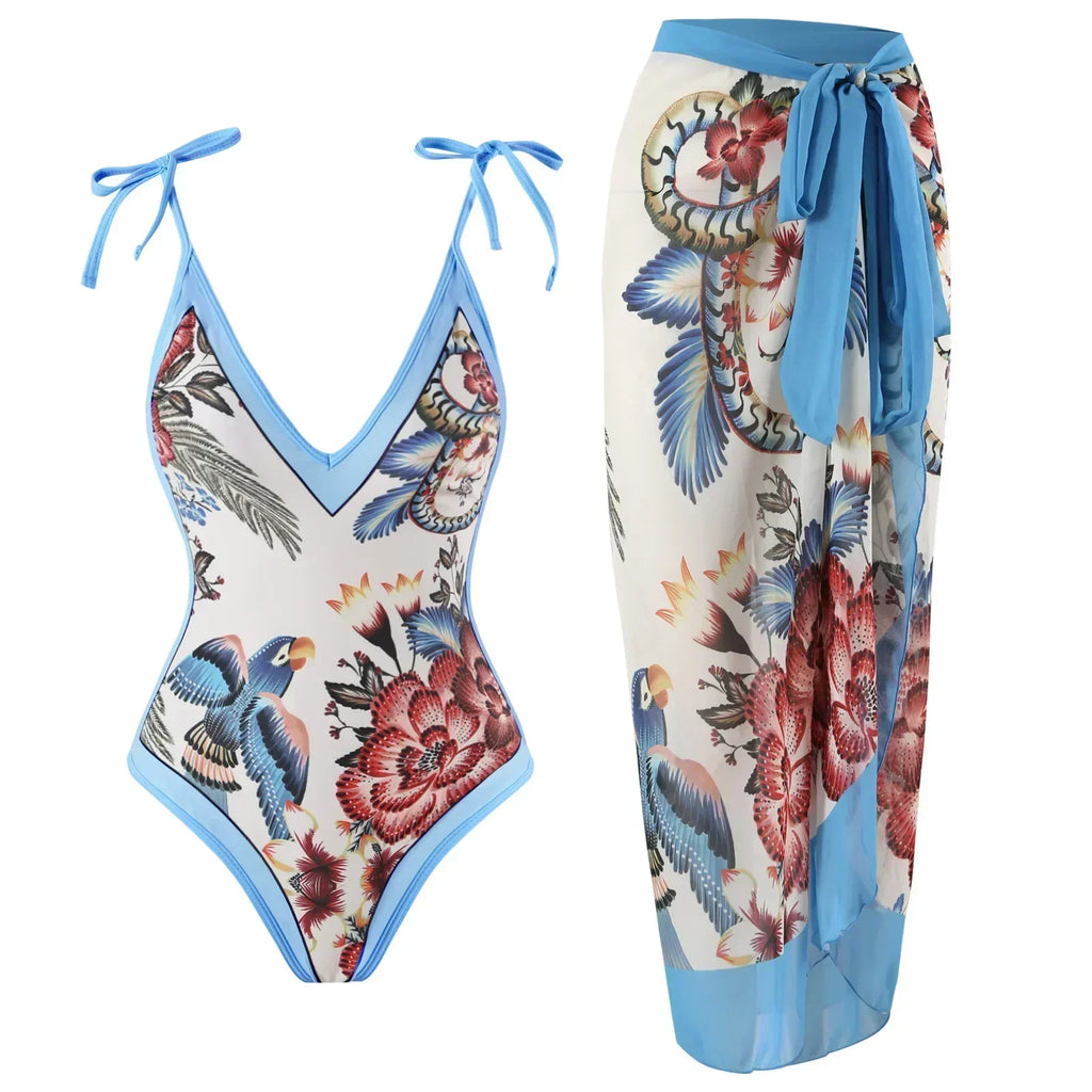 Tulum Brazilian Swimsuit Set- The Summer Glow Collection