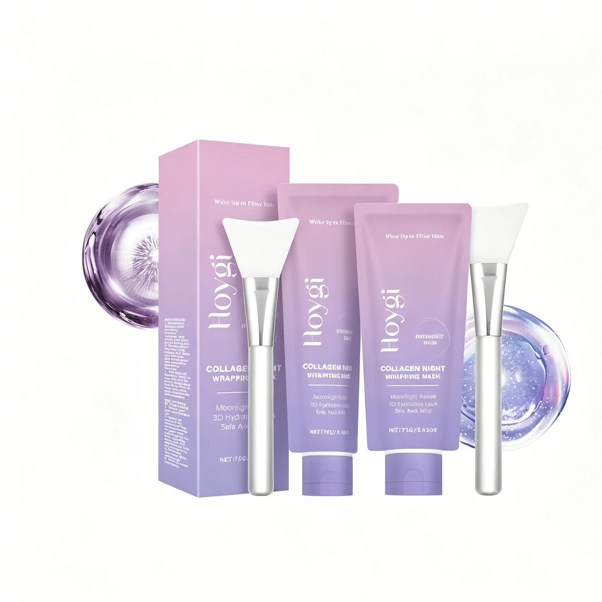 Korean Skincare Collagen Peel Off Facial Mask,Instant Glow&Glass Skin,Pore Cleansing&Firming,Smooth Fine Lines&Removes Impuritie