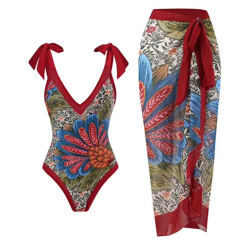 Tulum Brazilian Swimsuit Set- The Summer Glow Collection