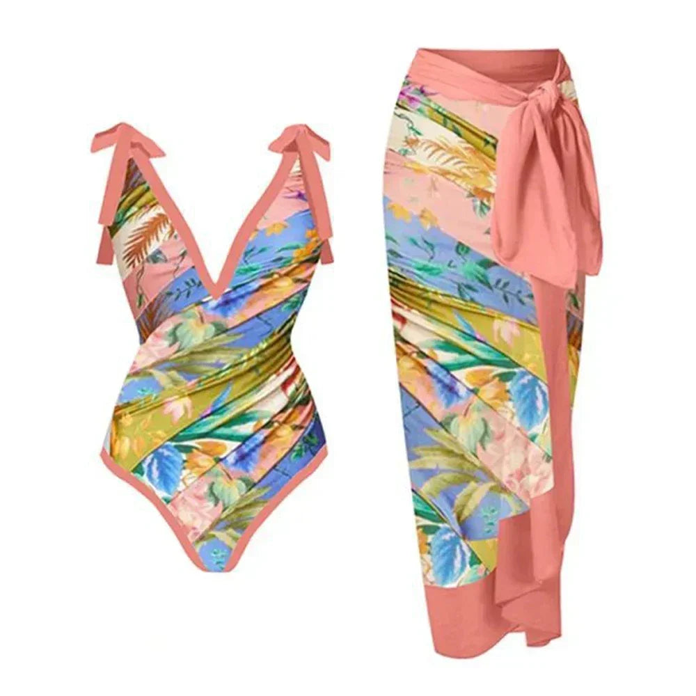 Tulum Brazilian Swimsuit Set- The Summer Glow Collection