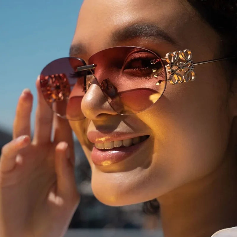 The Mykonos Frameless Sunglasses