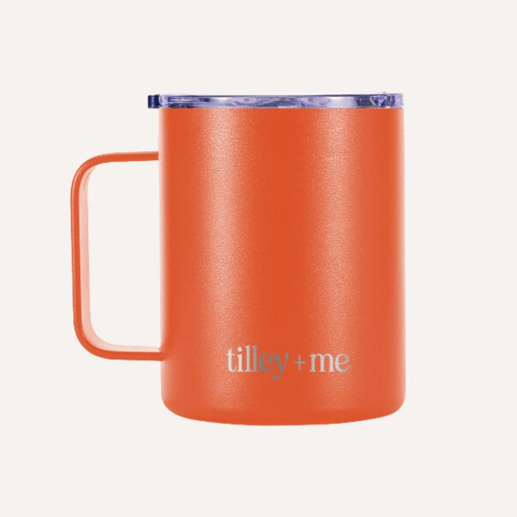 Tilley + Me Stainless Steel Travel Mug