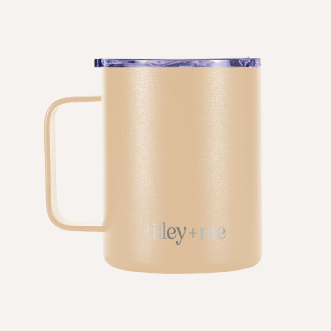 Tilley + Me Stainless Steel Travel Mug