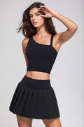 Elena Active Skirt — The Tennis Court Glow Collection