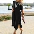 The Everyday Linen Midi Dress