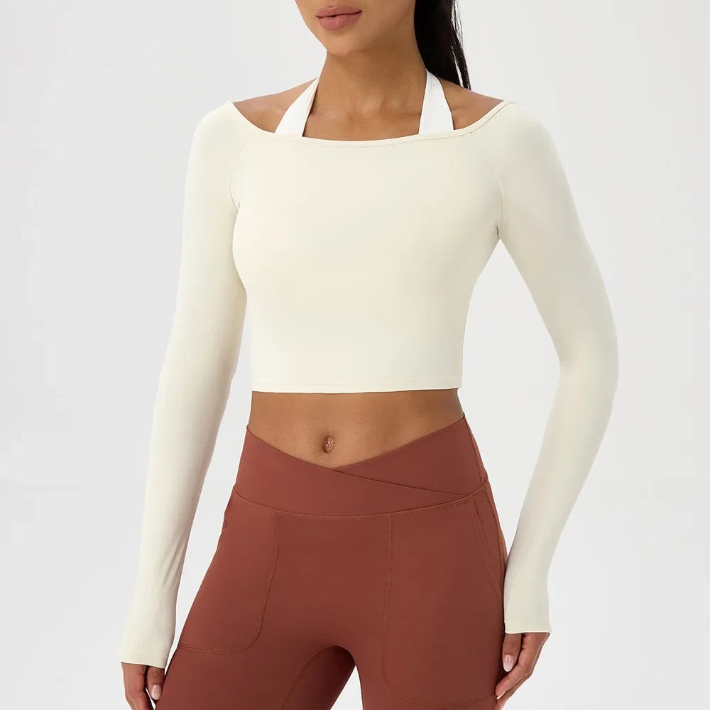 The Relax & Renew Yoga Crop Top