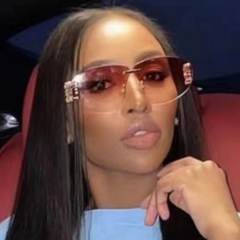The Mykonos Frameless Sunglasses