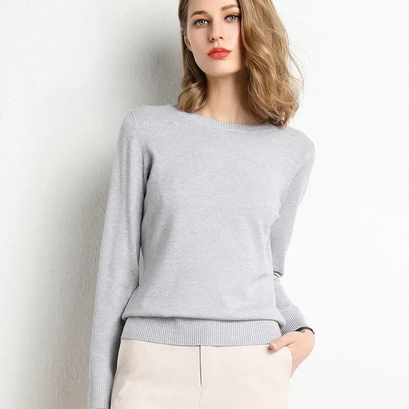 Mariana Slim O-Neck Sweater