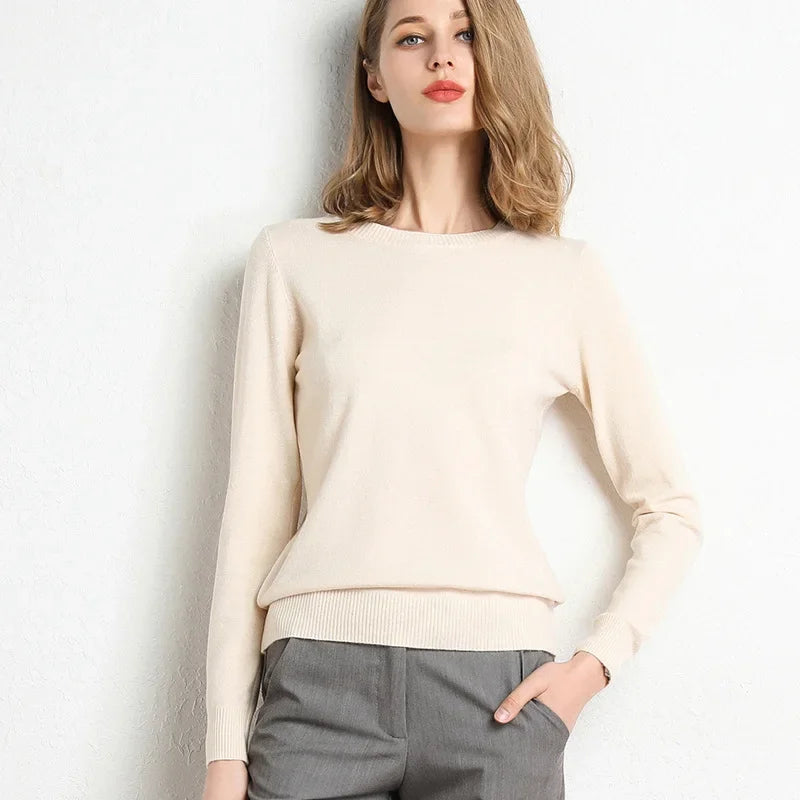 Mariana Slim O-Neck Sweater